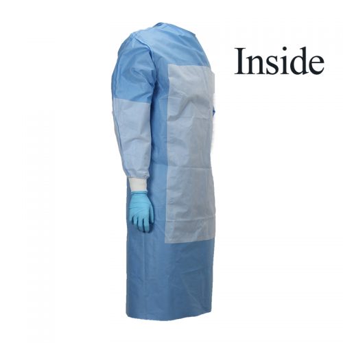 reinforced surgical gown