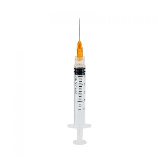 syringe with needle