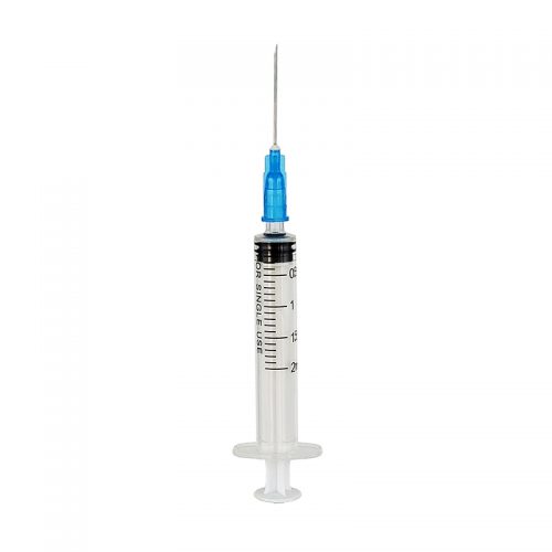 syringe with needle