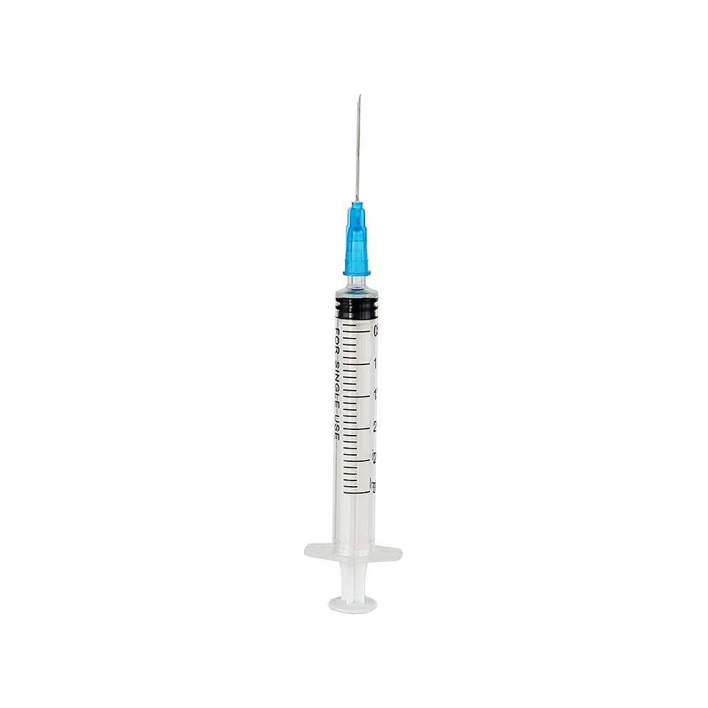 syringe with needle